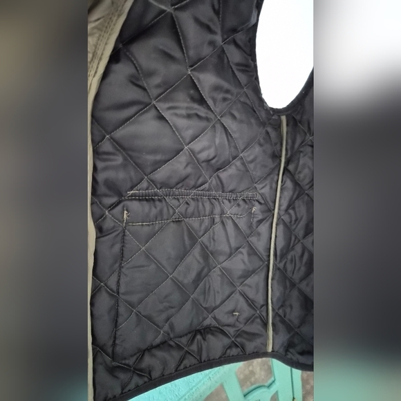 Onepiece Champ Quilted Vest Olive Green Unisex Men’s S Puffer Snap Pocket - Picture 7 of 13